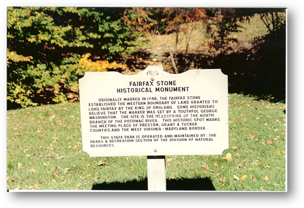 Fairfax Stone Sign